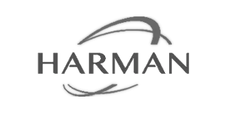 Logo de Harman, cliente de SBC Group